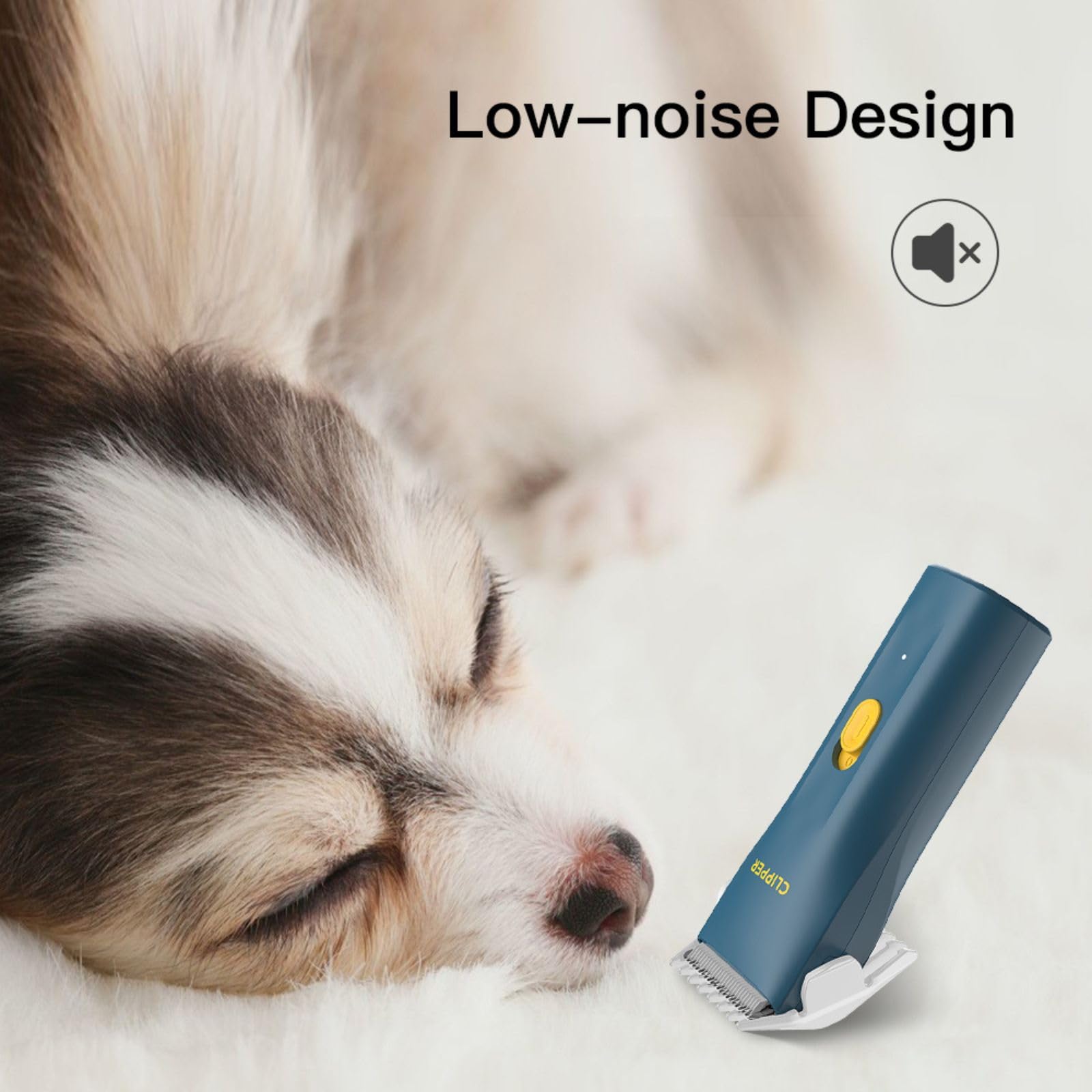 Tileon dog clippers offer at least 60 minutes of cordless grooming on a full charge.