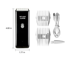 Tileon dog clippers with guide combs enables precise length control.