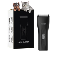 Tileon dog grooming clippers front view shows cordless power for quick trims