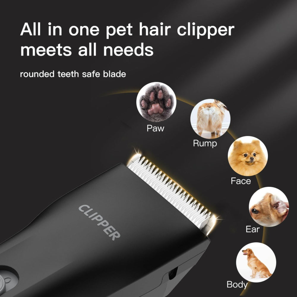 Tileon dog grooming clippers USB charging enables portable power anywhere