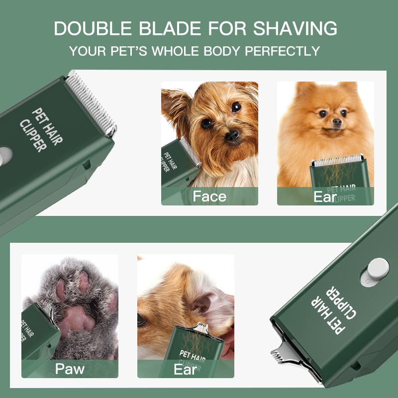 Tileon Feet Trimmer Ceramic blade close-up gentle precision for coats