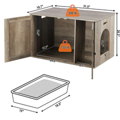 Timberer enclosure side ventilation vents promote air flow