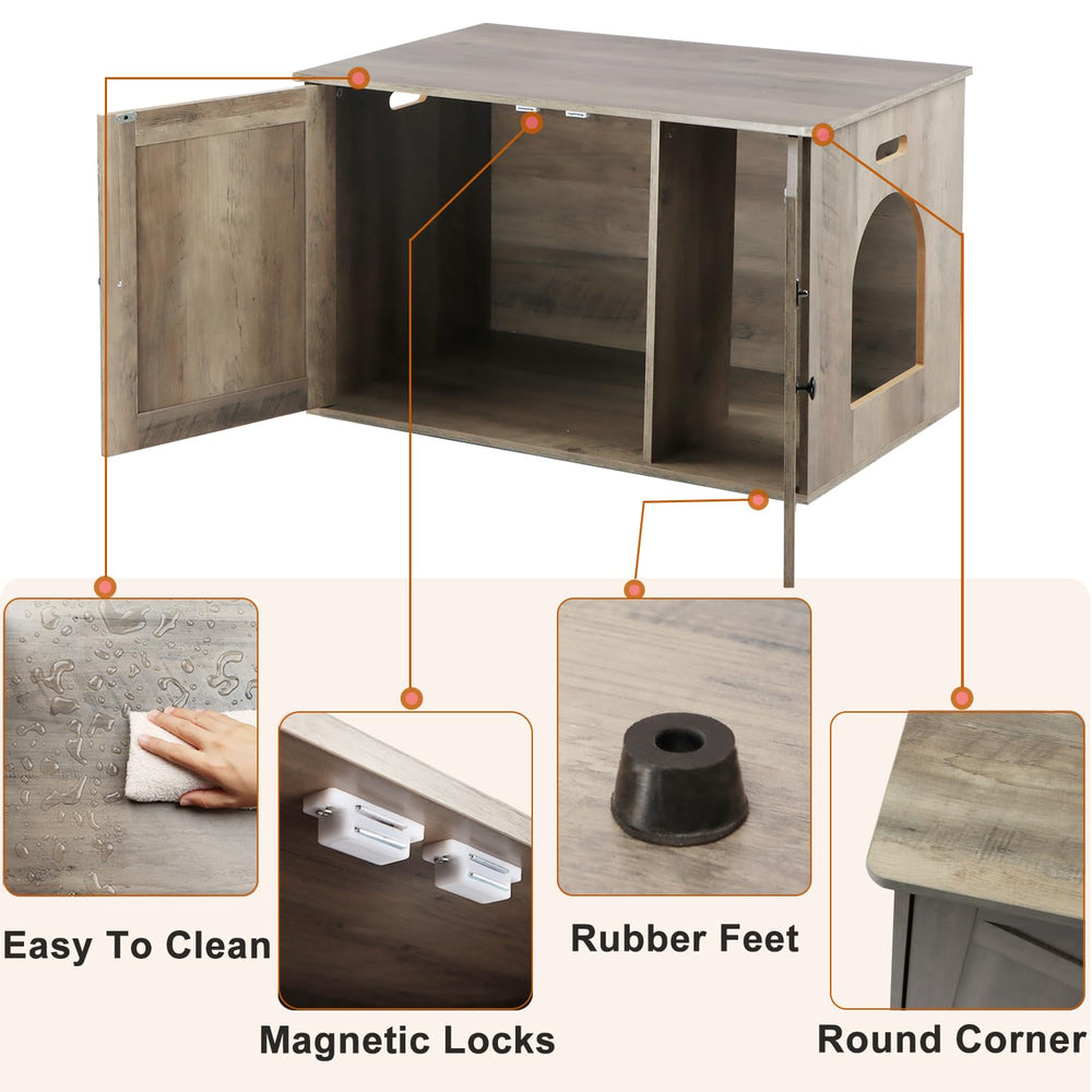 Timberer wipe-clean surface keeps interior easy to maintain