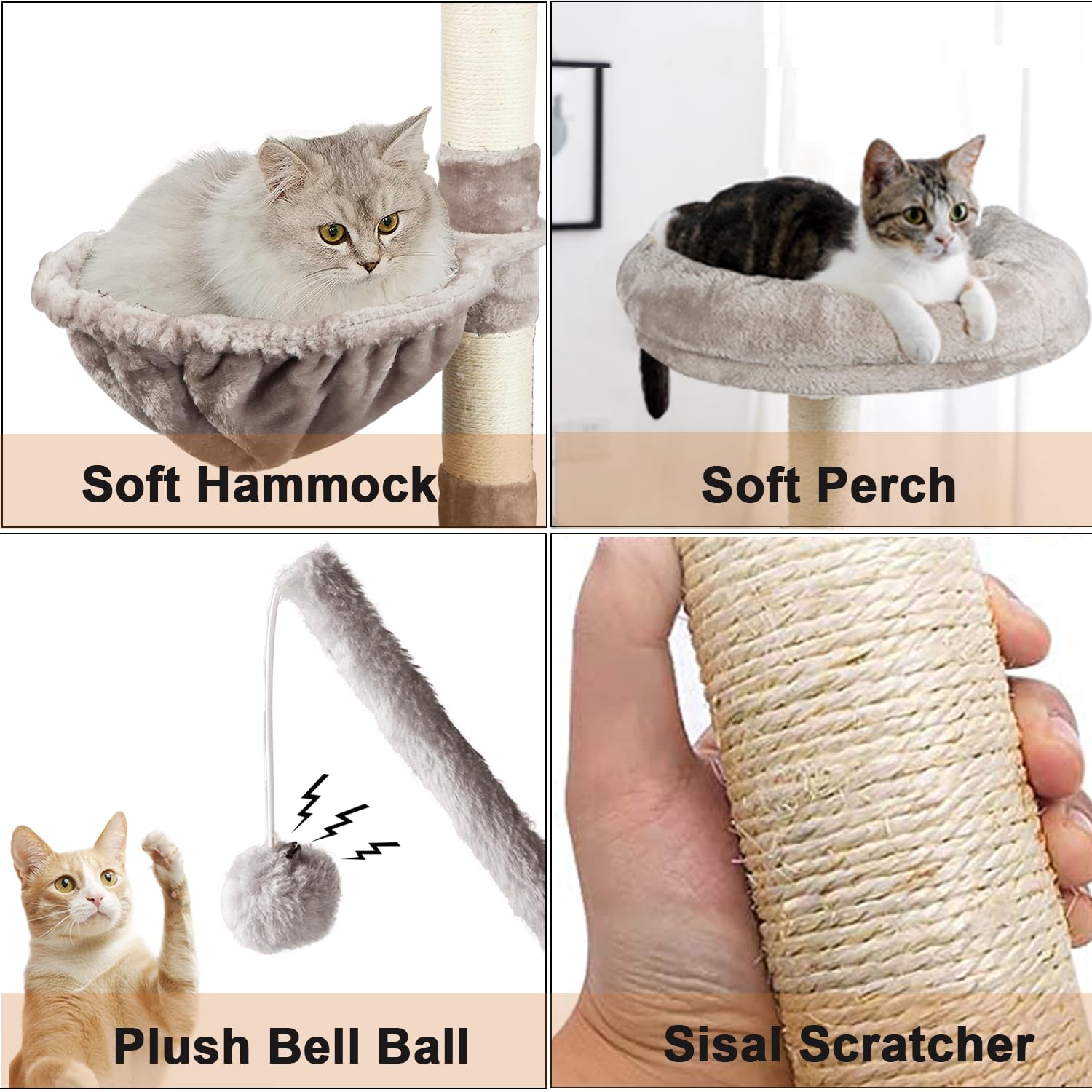 Timberer litter box enclosure pom pom toys for feline enrichment