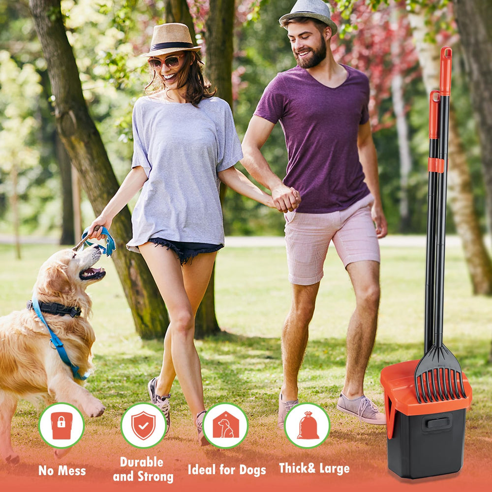 TIMINGILA dog poop bags pack provides ready-to-use bags for quick cleanup.