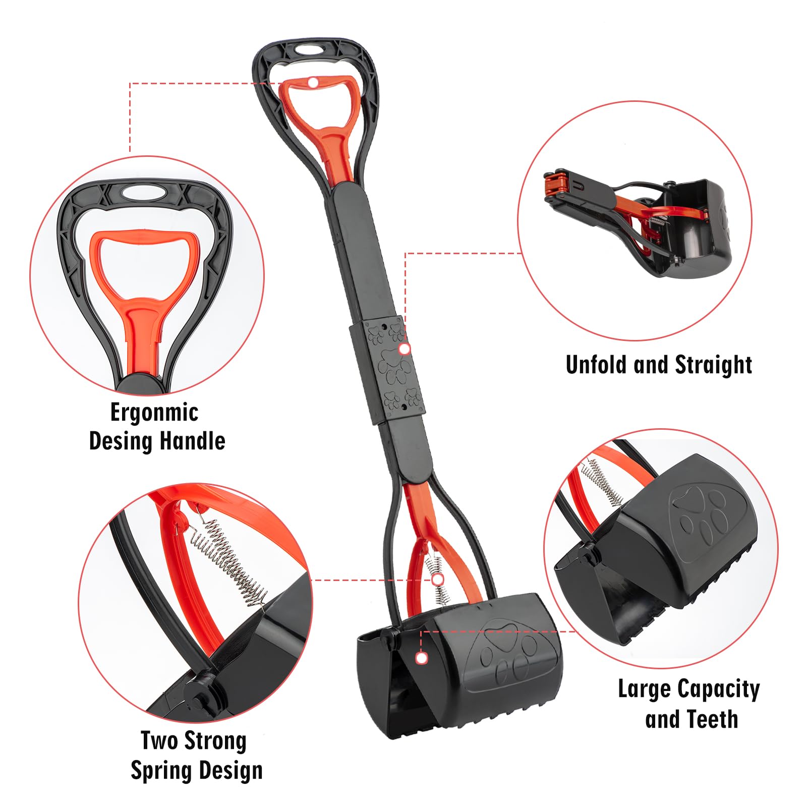 TIMINGILA easy-clean design rinses off quickly after use
