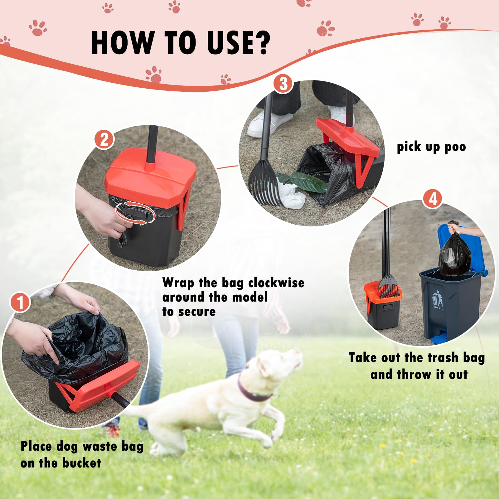 TIMINGILA odor-control lid helps keep indoor air fresher during cleanup.