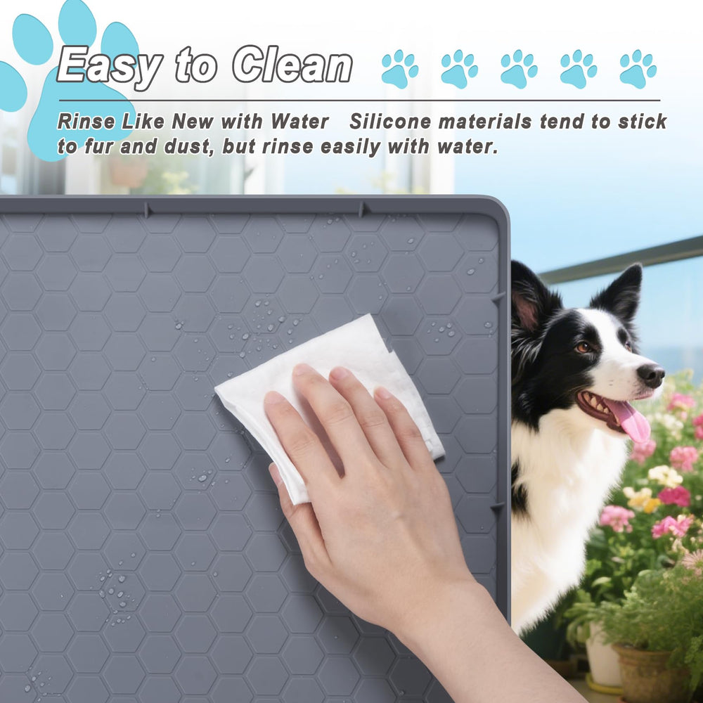 TIMOHCR cat litter mat soft-paw surface comfortable for cats