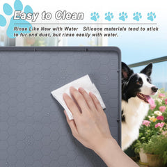 TIMOHCR cat litter mat soft-paw surface comfortable for cats