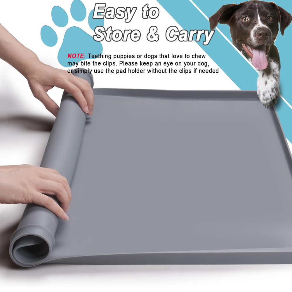 TIMOHCR pee pad tray easy-clean surface ready for quick maintenance.