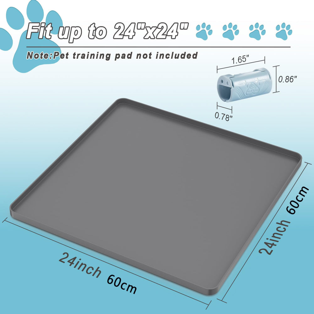TIMOHCR pee pad tray portable travel design for on-the-go use.