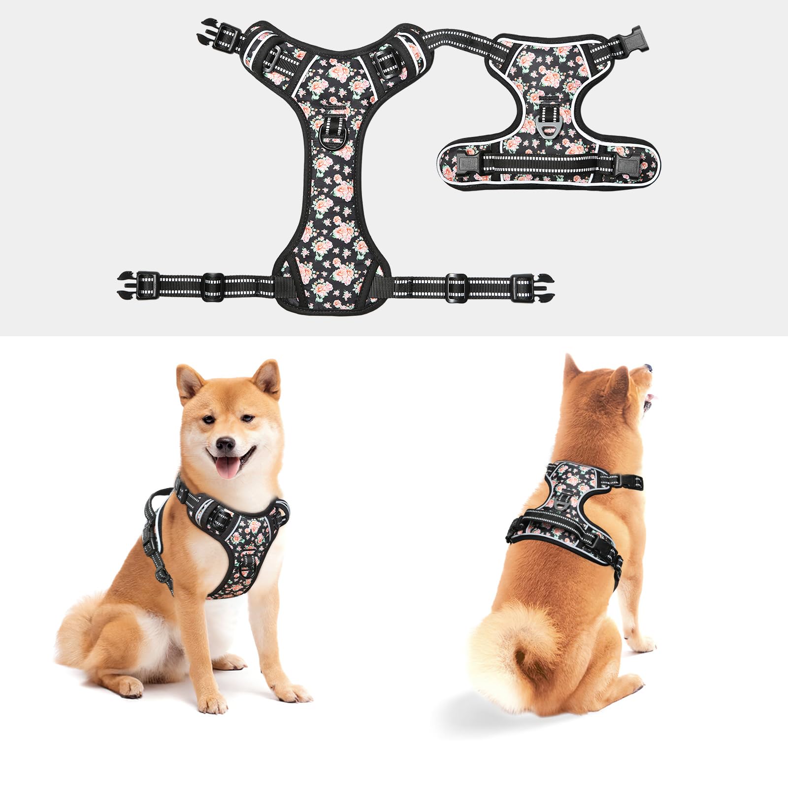 Timos harness four-way adjustable straps ensure a snug, secure fit