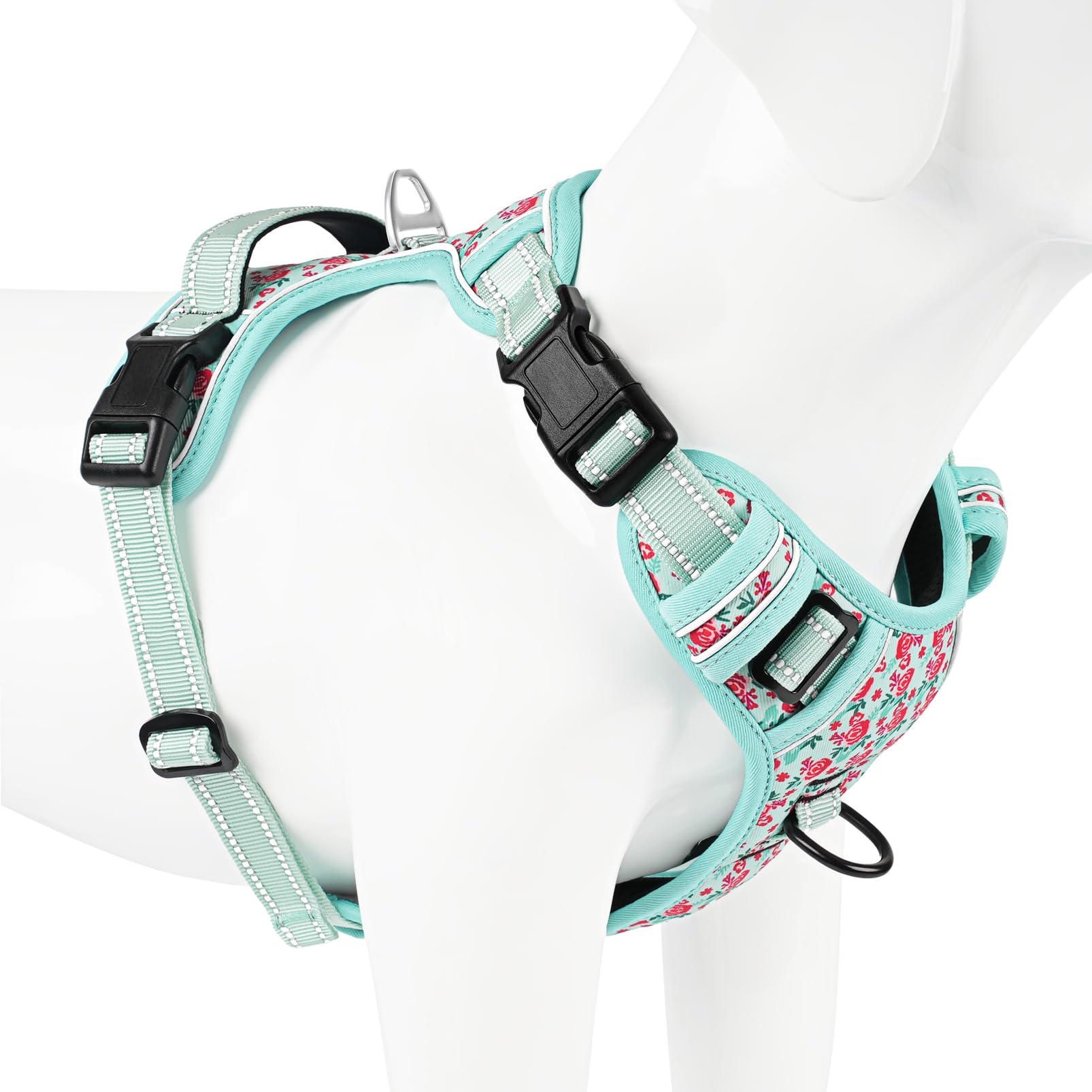 Timos dog harness features breathable mesh for comfort and safety