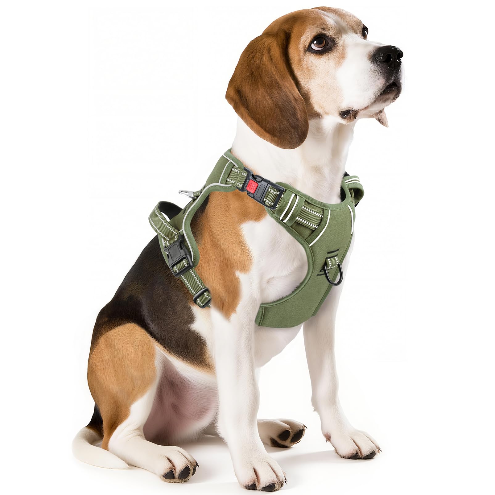 Timos dog harness oxford fabric 1600D offers durable, rugged protection.