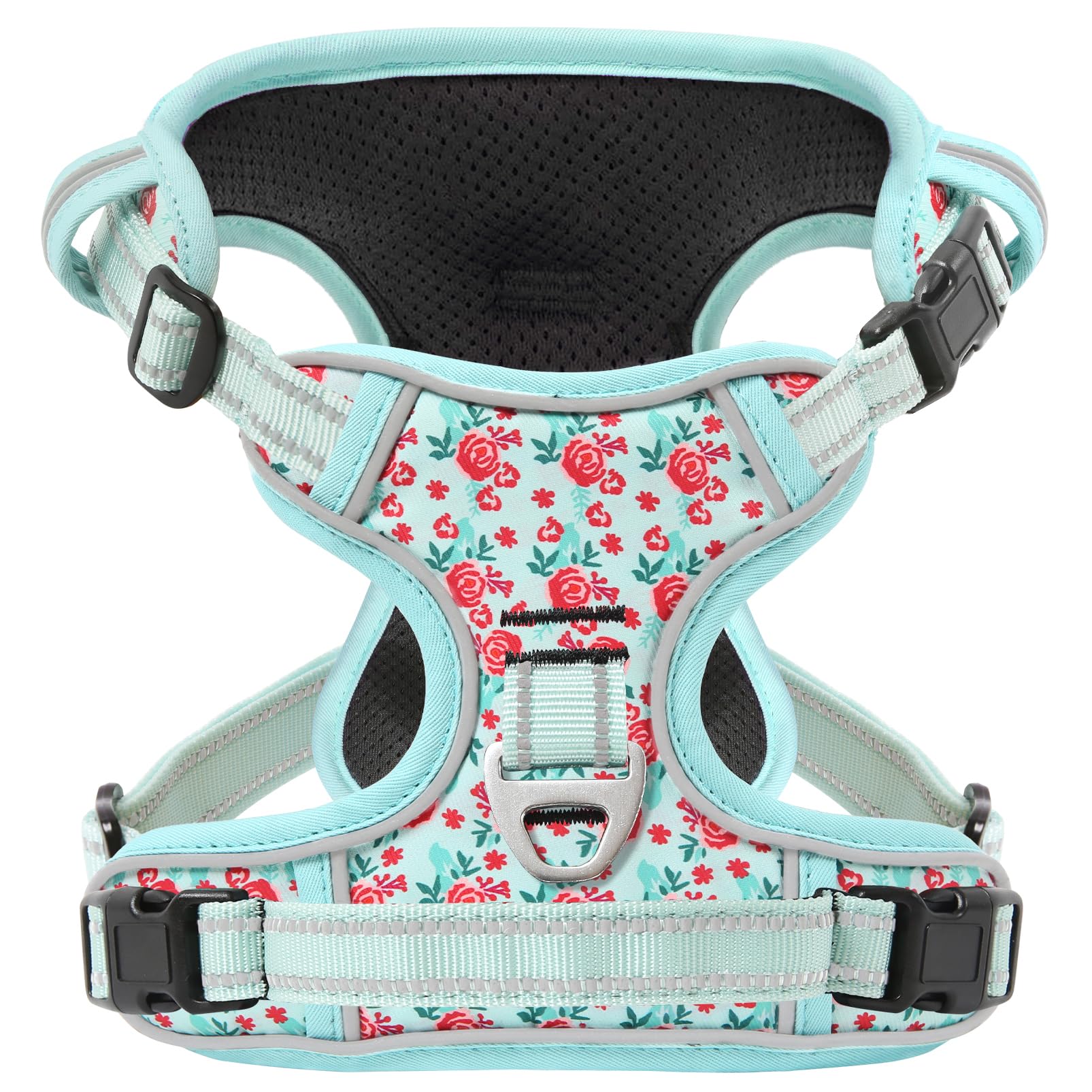 Timos dog harness with quick-release buckles for easy on/off during daily walks