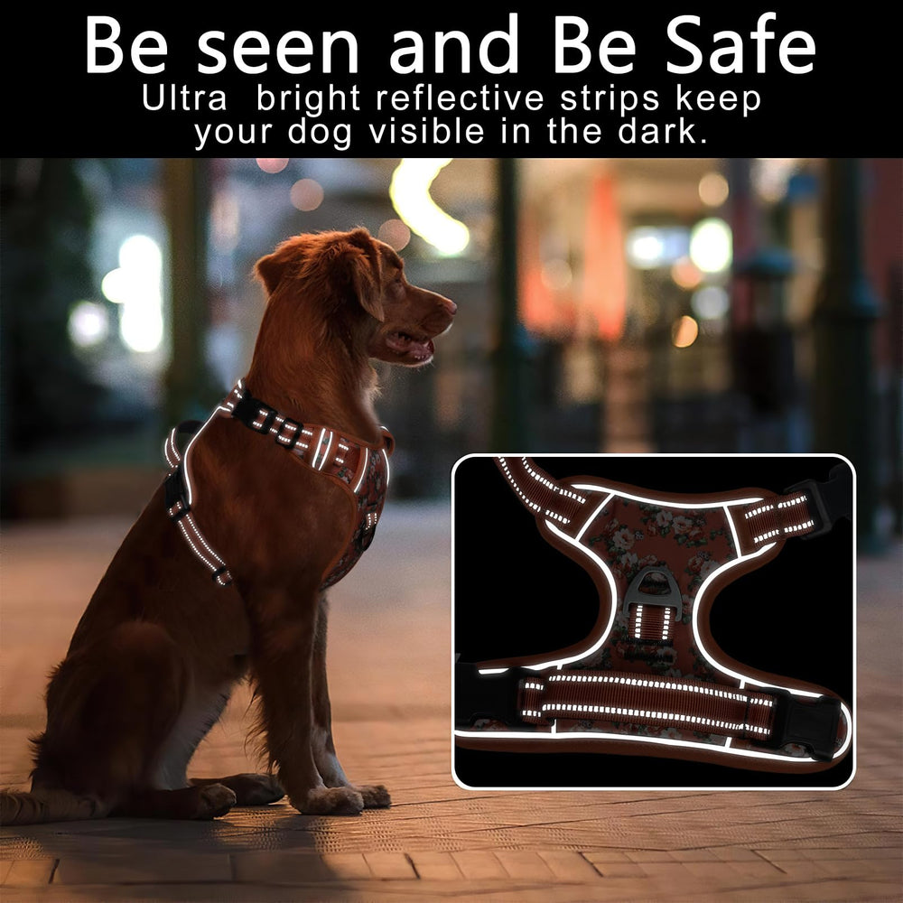 Timos soft back handle on the harness for close control