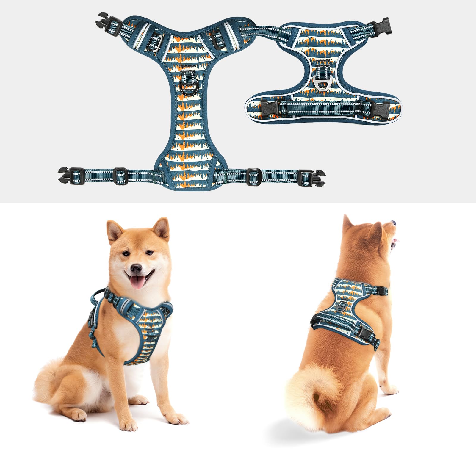 Timos harness soft handle for closer, controlled moves.