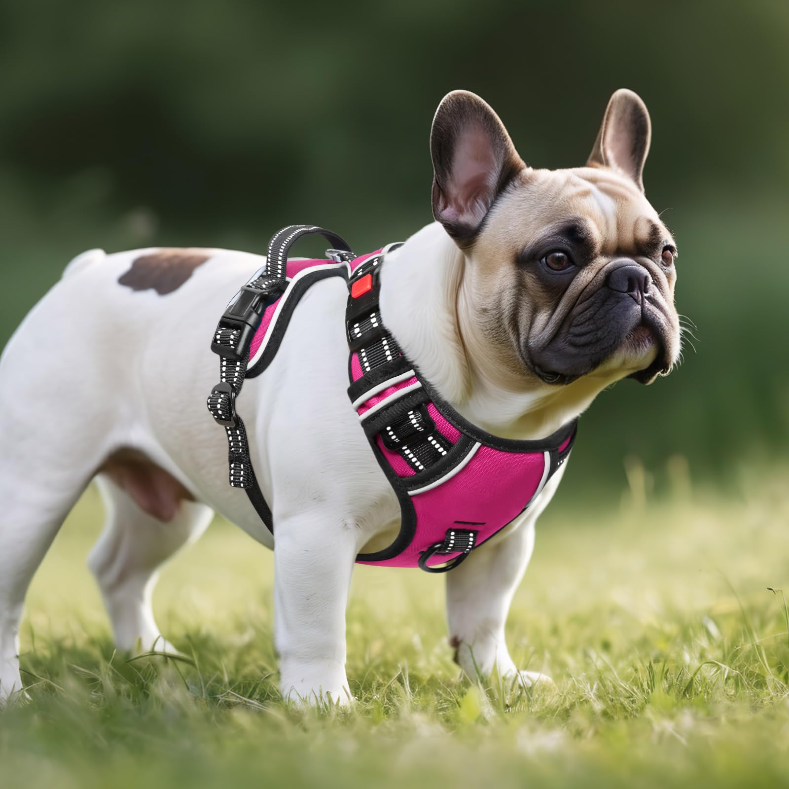 Timos No Pull Harness breathable mesh padding keeps dogs comfortable during sessions