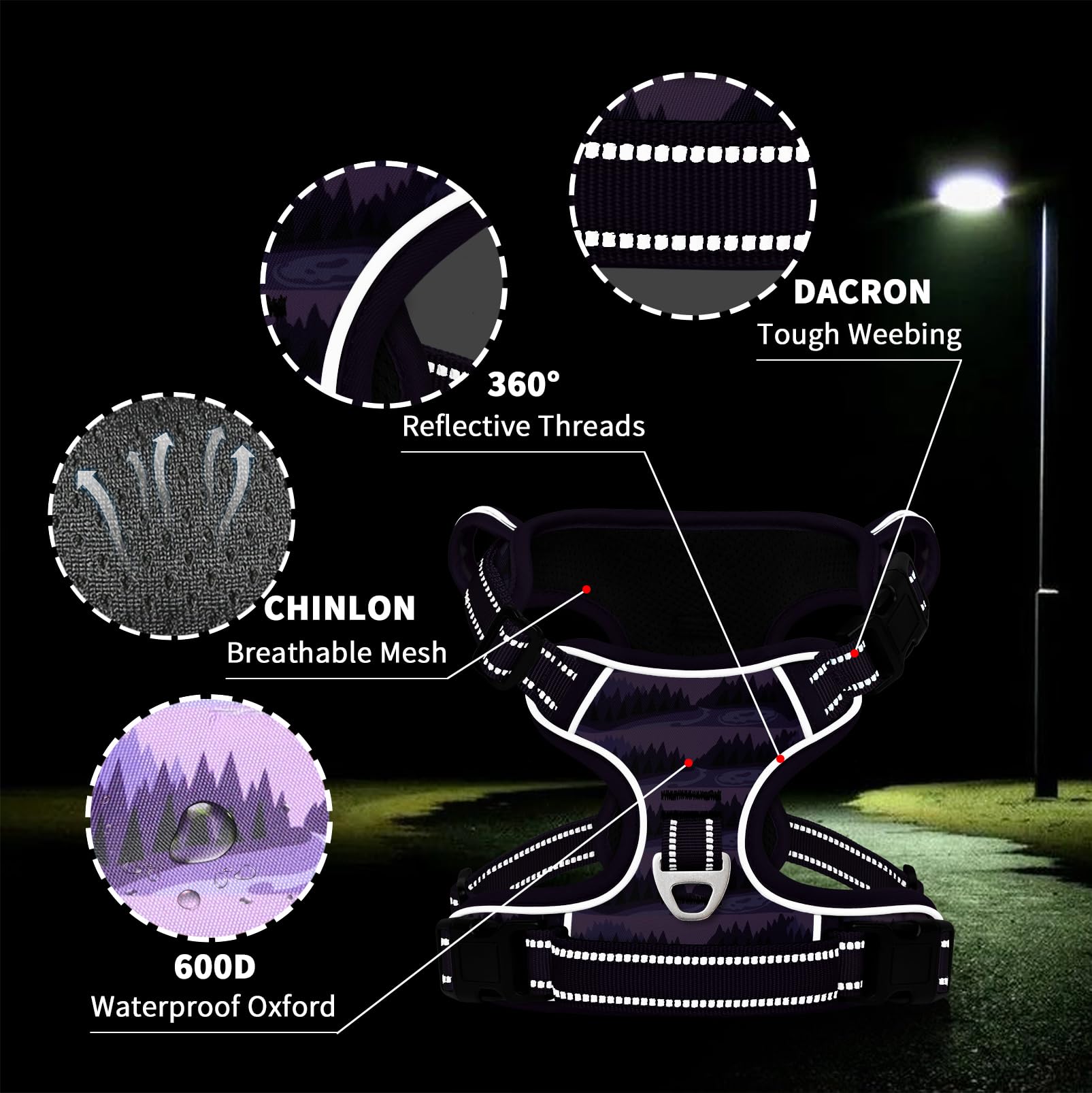 Timos 1600D oxford fabric enhances durability during everyday adventures.