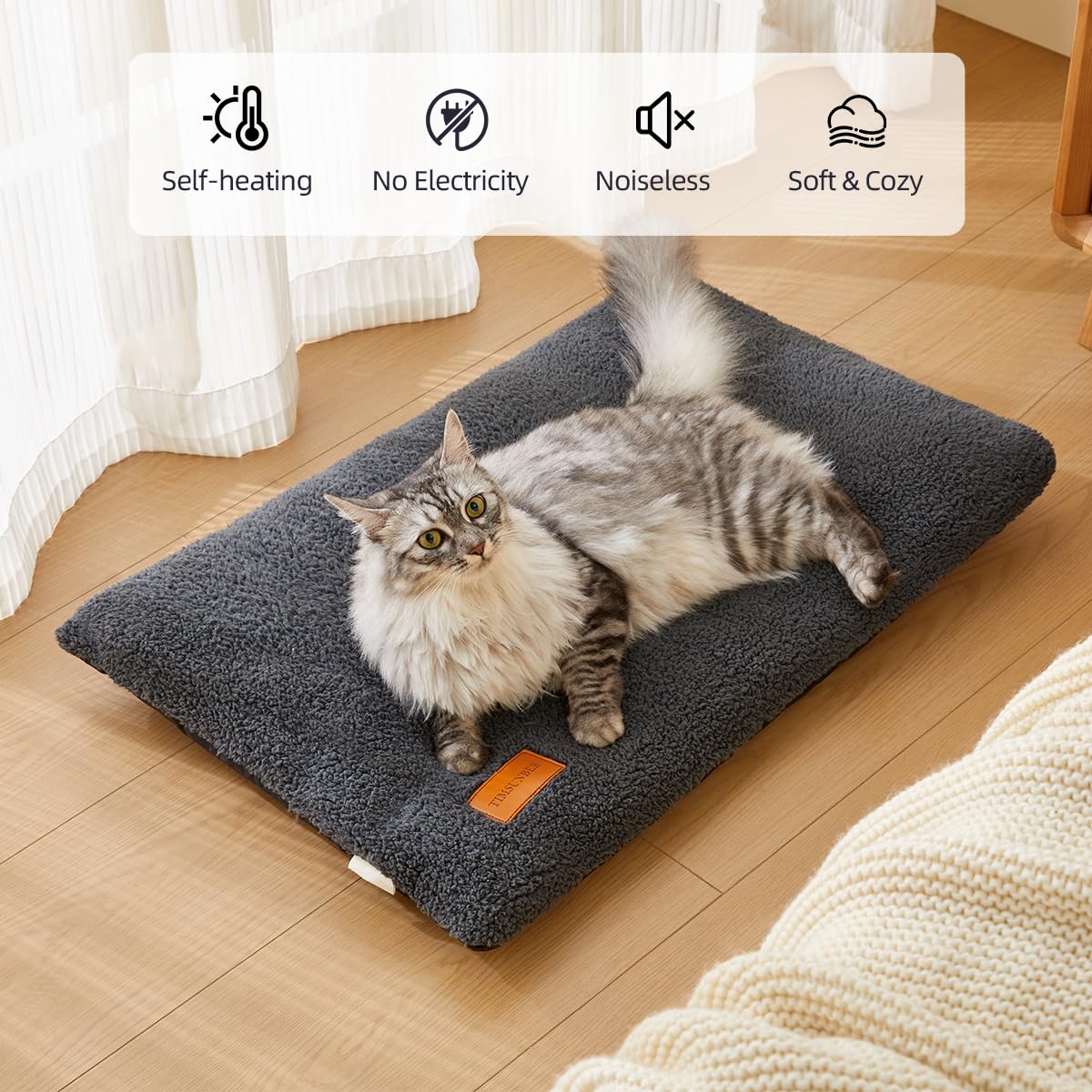 TIMSUNBER removable cover makes washing easy and upkeep simple.