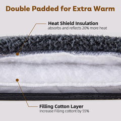 TIMSUNBER thermal self-heating layer reflects heat for added warmth.