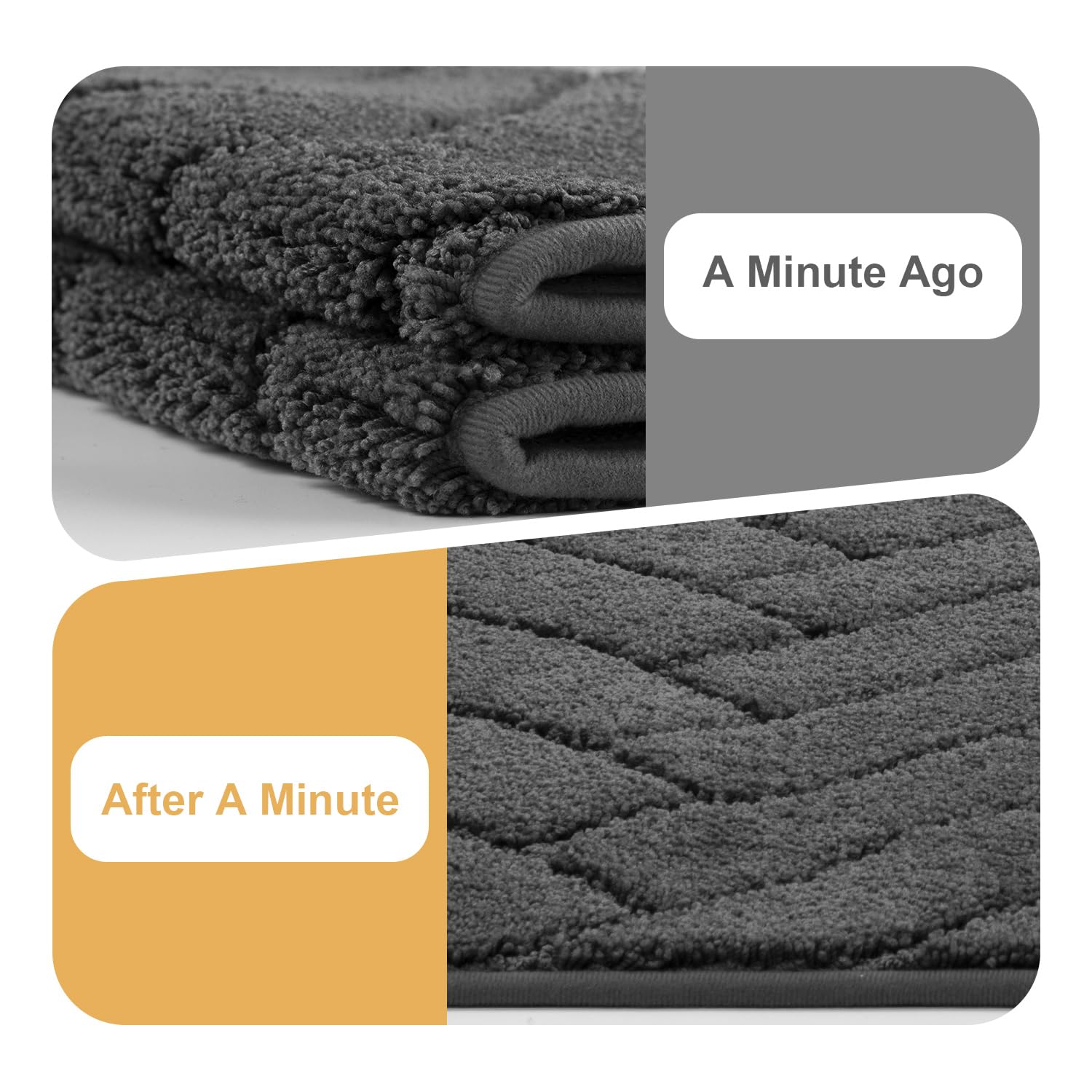 Low profile 0.4 inch design fits under doors with style