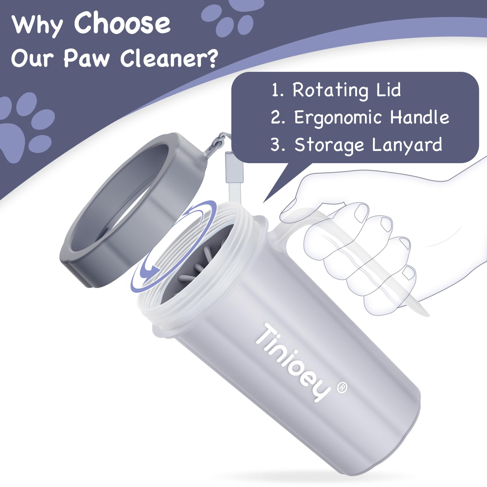Tinioey gray design demonstrates durable construction for frequent use.