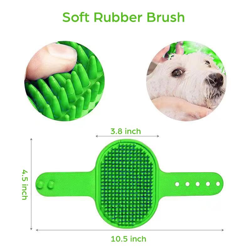 Tinioey paw cleaner large-dog fit accommodates oversized breeds like German Shepherds.