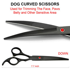 TINMARDA grooming-comb with rounded teeth eases detangling.