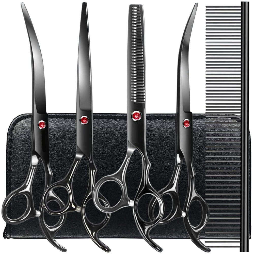 TINMARDA thinning-shears for precise blending of wiry coats.