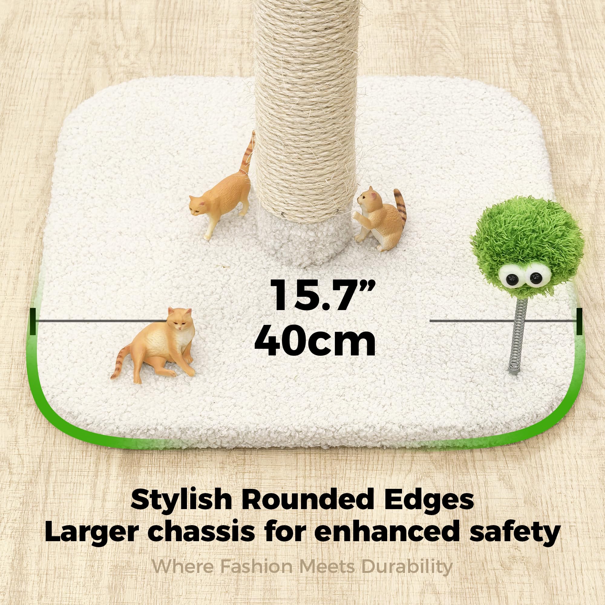 Easy assembly with included screws expedites setup
