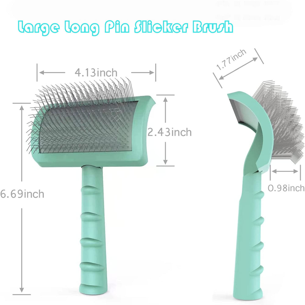 Cepillo cómodo para mascotas con TinyPoint, sesión de grooming más agradable