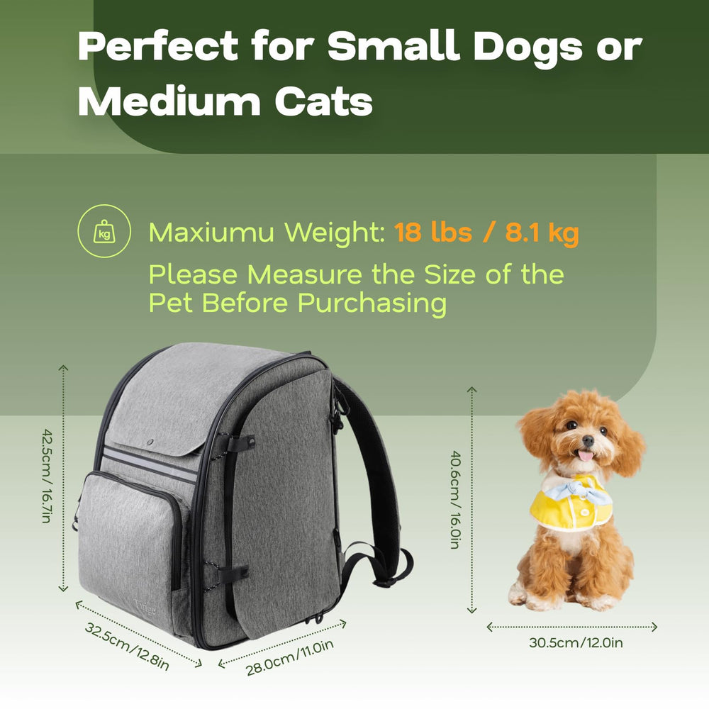 Tirige Premium carrier backpack padded shoulder straps distribute weight for extended wear