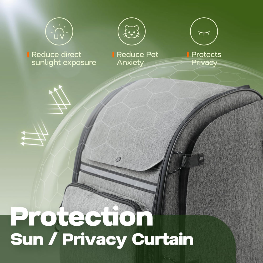 Tirige Premium carrier backpack storage pockets help keep essentials within reach