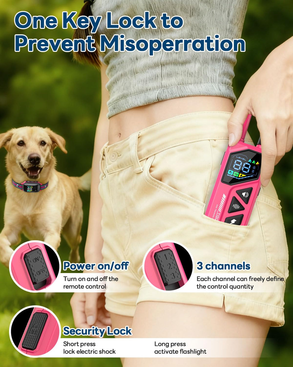 TISOOG adjustable strap fits dogs 8-120 lbs for versatile use.