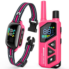 TISOOG dog shock collar remote enables precise training control during sessions.