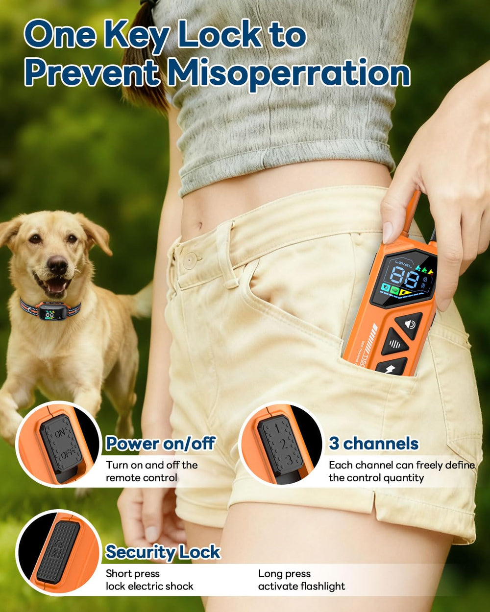 TISOOG flashlight feature lights path for night walks and campsite visibility.