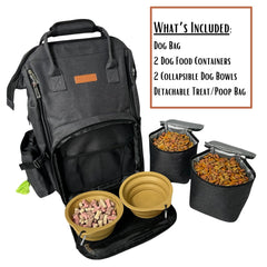 Tito's Closet two travel bowls ready for quick meals on the go