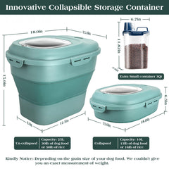 TIOVERY airtight seal keeps dry food moisture-free for fresher storage.