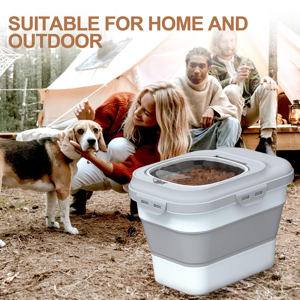 TIOVERY dog-food-container BPA-free material ensures safe storage of dry foods.