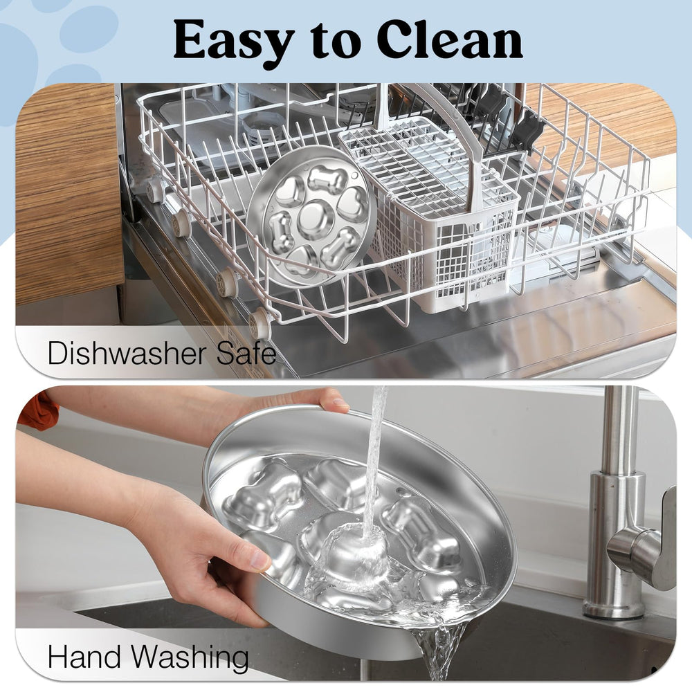 Tivray dishwasher-safe design makes post-meal cleanup quick.