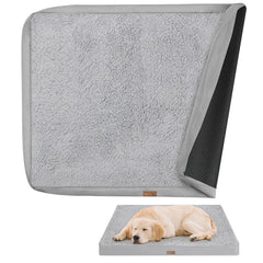 Tivray dog bed cover side view shows durable Oxford fabric for long-lasting protection