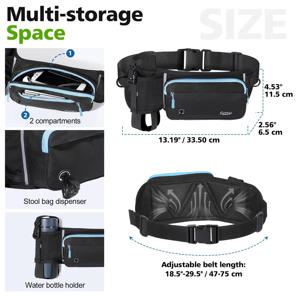 Tivray reflective strip increases night visibility for safer dusk or dawn walks.