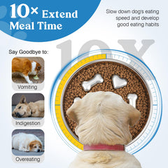 Tivray stainless-steel dog bowl offers rust-free durability and easy cleaning.