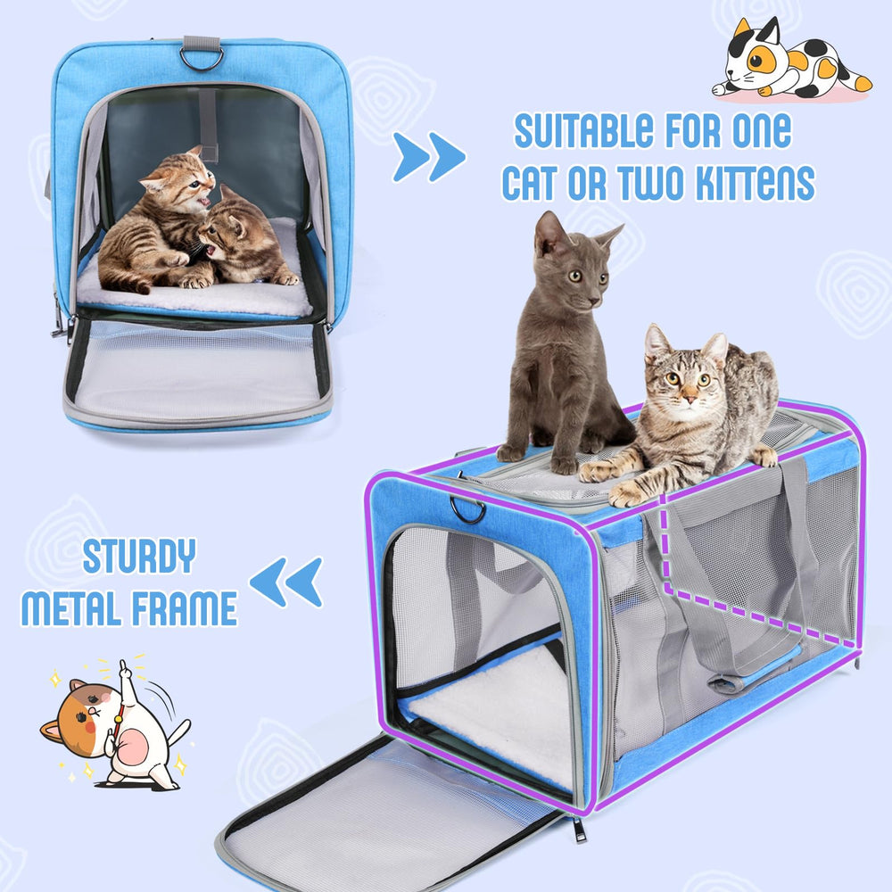 TIYOLAT carrier folds into cushion for compact storage