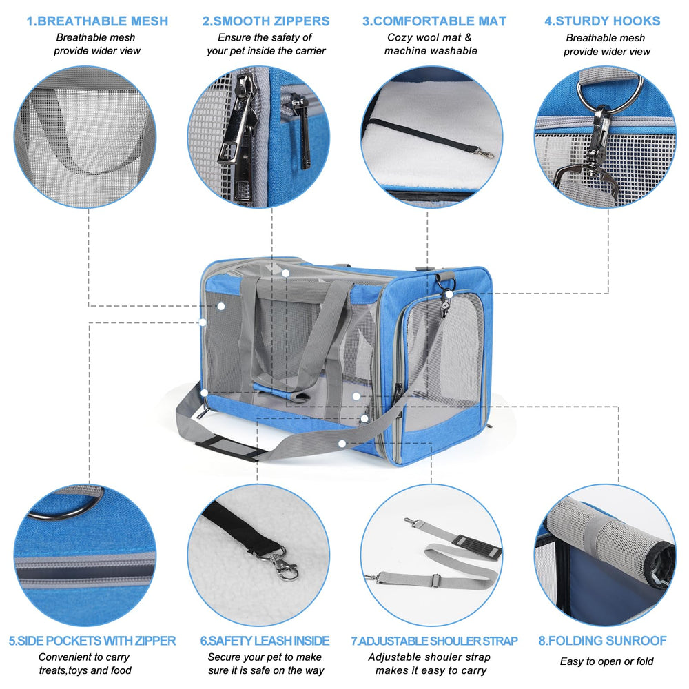 TIYOLAT Oxford fabric carrier durable and easy to clean