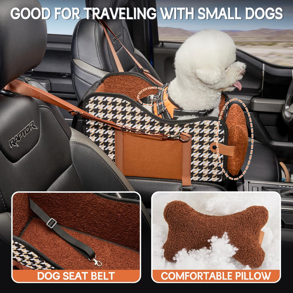 TKYZ center-console dog car seat universal fit fits most armrests.