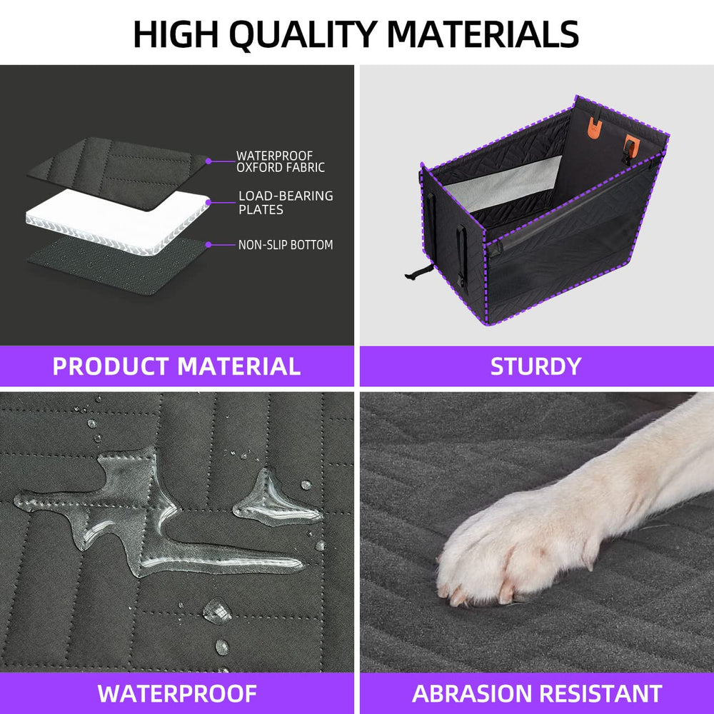 TKYZ dog seat nonslip edge detail emphasizes stability on the move.
