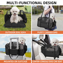 TKYZ outdoor dog sofa features a soft cushion for open-air lounging.