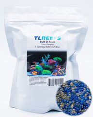 TL Reefs DI resin color-change indicator signals exhaustion for timely replacement.